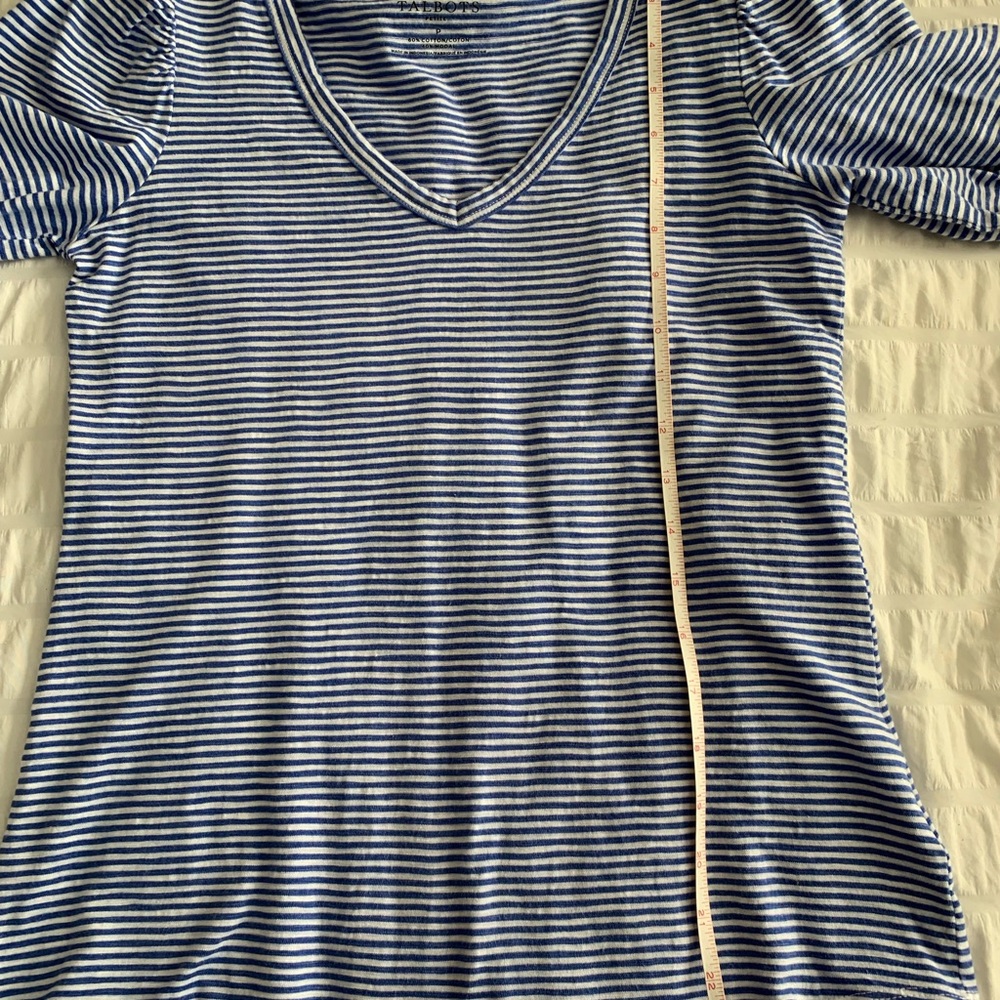 Talbots Striped Top - Picture 11 of 16